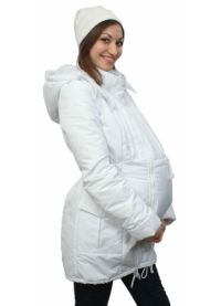зимние пуховики для беременных 7