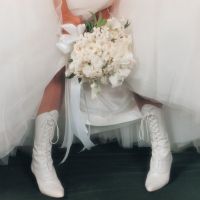 зимняя свадебная обувь