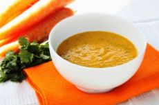 морковный суп  с имбирем
