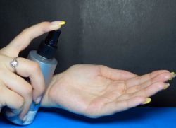 gel nail extension on tips 1
