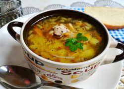 как приготовить куриный суп с вермишелью