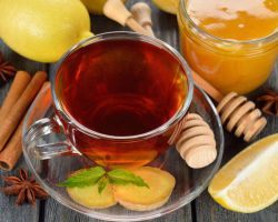 имбирный чай с лимоном и медом рецепт