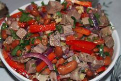 Салат Тбилиси с говядиной – рецепт