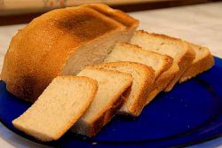 Постный хлеб в хлебопечке без дрожжей