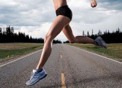 бег для похудения ног