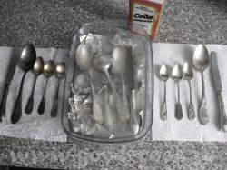Чем чистить серебро при почернении1