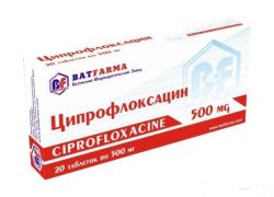 Ципрофлоксацин антибиотик