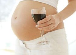 алкоголь в начале беременности