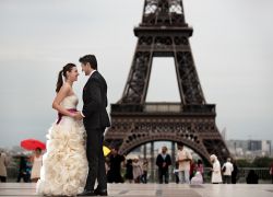 свадьба в стиле париж