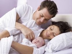 как укладывать спать новорожденного