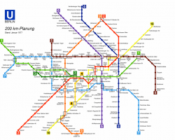 карта берлинского метро