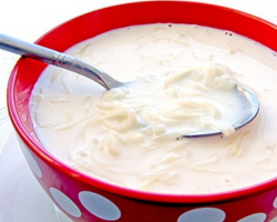 молочный суп с вермишелью