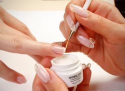 how to do french manicure gel 5