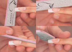 acrylic nail extension french 5