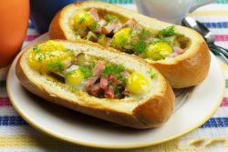 горячие бутерброды рецепты с яйцом
