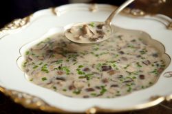 грибной суп из вешенок рецепт