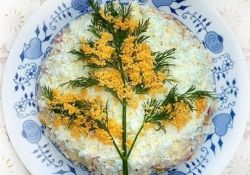 салат мимоза рецепт с сыром