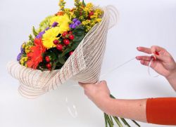 Упаковка для цветов своими руками