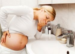 тошнота в третьем триместре беременности