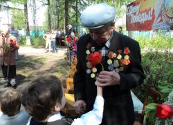 Встреча детей детского сада с ветеранами войны