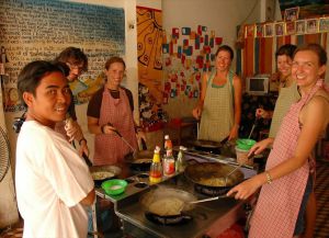 Школа кулинарии в Баттамбанге
