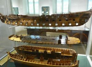 Экспонат экспозиции Датского Королевского морского музея