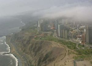 Лима - смог над городом