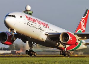Самолет Kenya Airways