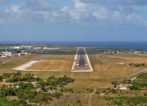 Взлетные полосы аэропорта на Барбадосе