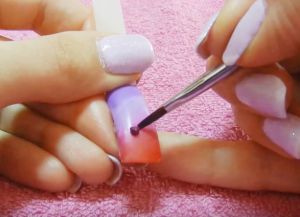 acrylic modeling on nails step by step 2
