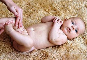 массаж ребенку 1 месяц 3