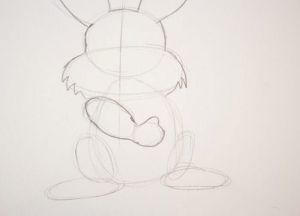 Пасхальный кролик рисунок 8