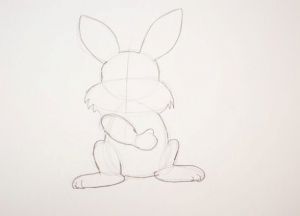 Пасхальный кролик рисунок 9