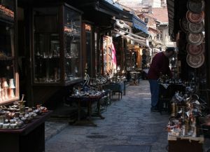 Прилавки в Сараево