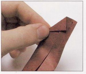 как из бумаги сделать тетраэдр3