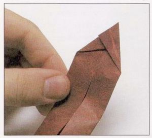 как из бумаги сделать тетраэдр4