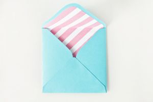 Как сделать красивый конверт из бумаги своими руками 4