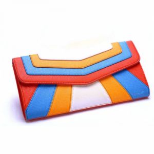 Стильная сумка-кошелек Палермо коралловая