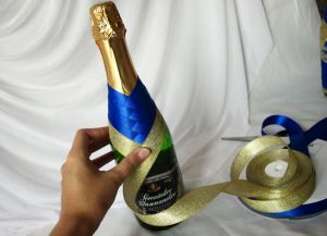 свадебное шампанское своими руками6