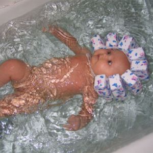 шапочка для купания младенцев
