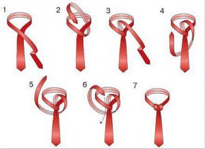 способы завязывания галстука2