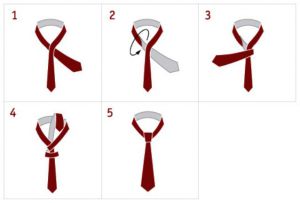 способы завязывания галстука4