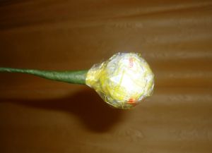 Хризантемы из гофрированной бумаги1