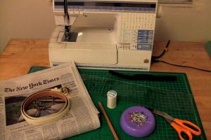 how to make a dress from newspapers1
