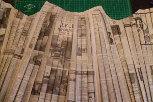 How to make a dress out of newspapers31