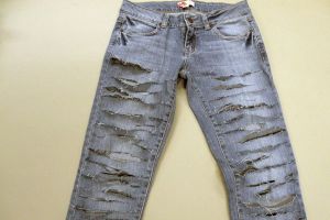 Как украсить джинсы4