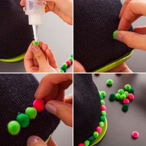 Как украсить вязаную шапку своими руками