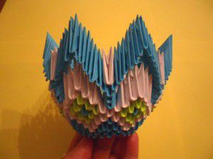 Модульное оригами - конфетница21