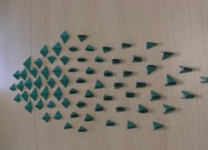 Модульное оригами  - тюльпан14