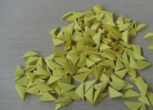 Модульное оригами  - тюльпан2